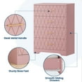 thumbnail image 6 of Huisuilinss 4 Drawer Dresser,Wood Dresser For Bedroom,Modern Chest Of Drawers With Gold Handles,Storage Cabinet,Large Nightstand For Bedside Closet Living Room Hallway, 6 of 9