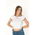 thumbnail image 2 of Yosemite Ringer Shirt - Women’s Casual Graphic Tee, Red Trim, 2 of 4