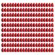 thumbnail image 3 of 200 Uds. Bridas para cinturón de caña de pescar correas elásticas bridas para aparejos de pesca Cable de fundición de cebo soportes de correas para caña giratoriaRojo, 3 of 10