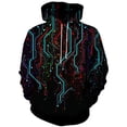 thumbnail image 3 of Sudadera con capucha con gráfico de smog abstracto para hombre y mujer, ropa con estampado de neón en 3D, estilo Harajuku, moda Y2K, 3 of 5
