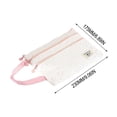 thumbnail image 3 of weibbin Double Layer Zipper Puppy Shape Document Bag A5 Large Capacity Tote for Test Paper Storage Subject Classification, 3 of 5