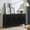 Black, variant on 60.7" Sideboard Buffet Cabinet,Mid-Century Modern Credenza with 4 Geometric Cutout Doors,Solid Wood Legs & Anti-Tip Kit,Walnut Veneer TV Media Storage Cabinet