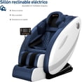 thumbnail image 2 of Sillón de Masaje Bluelander Gravedad Cero Azul Control Remoto, 2 of 6