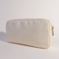 thumbnail image 4 of Bolsa de maquillaje grande - Neceser de viaje para mujer - Bolsa de maquillaje rosa - Bolsa de maquillaje grandeBolsa de maquillaje grande Bolsas de maquillaje preppy para mujeres y niñas, 4 of 5