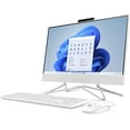 thumbnail image 5 of HP 22-DD0120 21.5" FHD All-in-One Computer, Intel Pentium Silver J5040, 4 GB DDR4, 128GB SSD, Win10 Home (S mode), Snow white, 1K0G6AA#ABA, 5 of 6