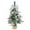 Silver, variant on Christmas Tree 19.69inch Mini Artificial Christmas Trees Christmas Tabletop Decorations Indoor Desktop Set with Red Berries Pine Cone Ornaments Office,For Indoor Christmas Decorations