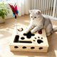 thumbnail image 4 of Caja de Juguetes Interactivos de Madera Maciza para Gatos con Diseño de Laberinto, Ideal para El Entretenimiento Independiente, El Entrenamiento de La Inteligencia y El Alivio Del Aburrimiento Felino, 4 of 6