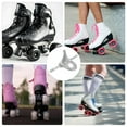 thumbnail image 1 of Raindrops 1Set Roller Skate Triangle Trucks Aluminum Alloy Shock Absorption Joint Protection Smooth Gliding Indoor Rinks, 1 of 8