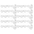 thumbnail image 3 of 10 Uds. Lámpara colgante de acrílico con iluminación de diamantes, accesorios de decoración para candelabro colgante, 3 of 12