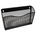thumbnail image 4 of YBM Home Mesh Wall File Organizer Single Pocket, 13”x8.5”x4”, Black, 4 of 5