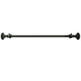 thumbnail image 1 of Buono II Decorative Rod And Finial Othello Mocha, 28 x 48 in., 1 of 1
