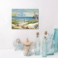 thumbnail image 4 of Blue Ocean Canvas Wall Art Decor Beach Chair Picture Prints，Relaxing Seascape Artwork, 4 of 4