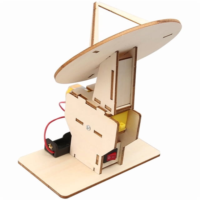 Detector de radar DIY, experimentos científicos para niños, Wooden Elec