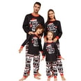 thumbnail image 5 of Kayannuo Christmas Pajamas for Family Clearance Christmas Print Girls Pajamas And Boys Pajamas Christmas Fashion Long Sleeves Child Printed Top+Pants Family Matching Pajamas Set, 5 of 10