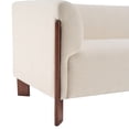 thumbnail image 6 of Christopher Knight Home 80" Modern Upholstered Sofa, 3 Seats Tuxedo Arms with Wood Leg, Linen, 6 of 9