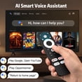 thumbnail image 4 of Smart Projector [Bundled with Google TV Stick 4K Support ], AI Voice Control Projector with WiFi and Bluetooth, Electric Focus & Auto Keystone, 4 of 9
