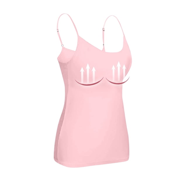 Camisola de mujer con almohadilla inferior y en el pecho, ropa interior sexy de gran tamaño con almohadilla en el pecho rosa/l