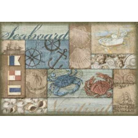 - Bateau Bay Collage II Poster Print by Paul Brent