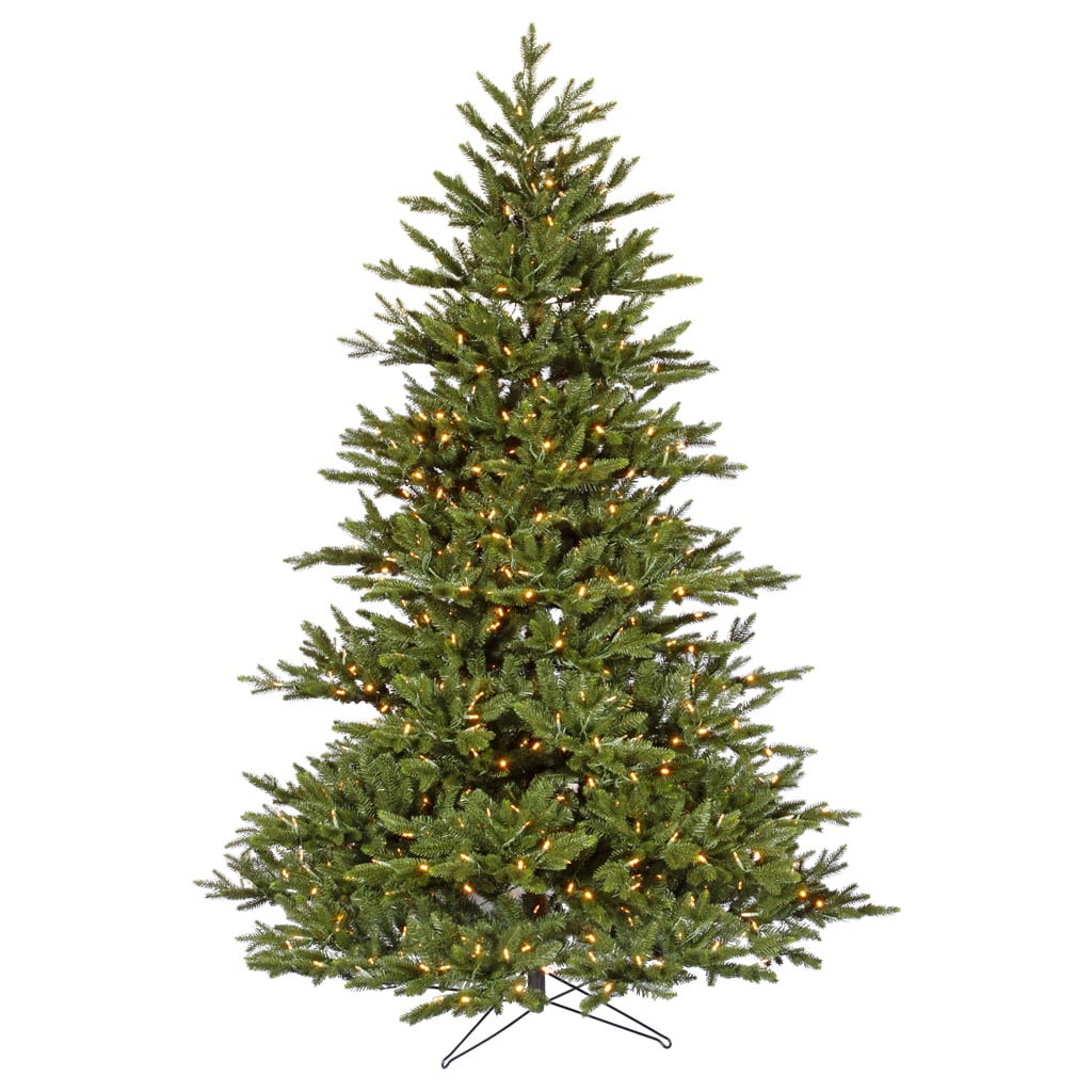 Noble Fir Pre lit LED Christmas Tree Walmart