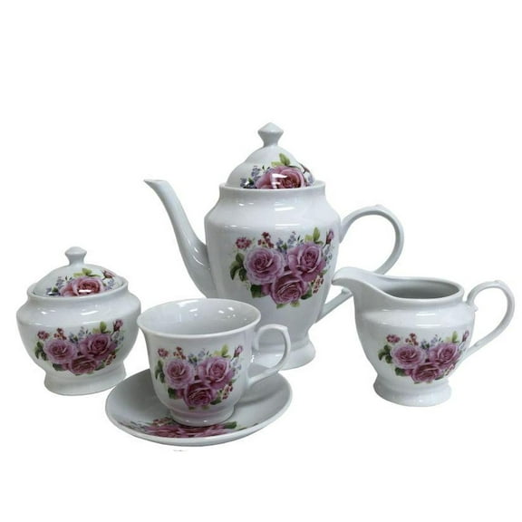 Bouquet Of Flower Tea Set