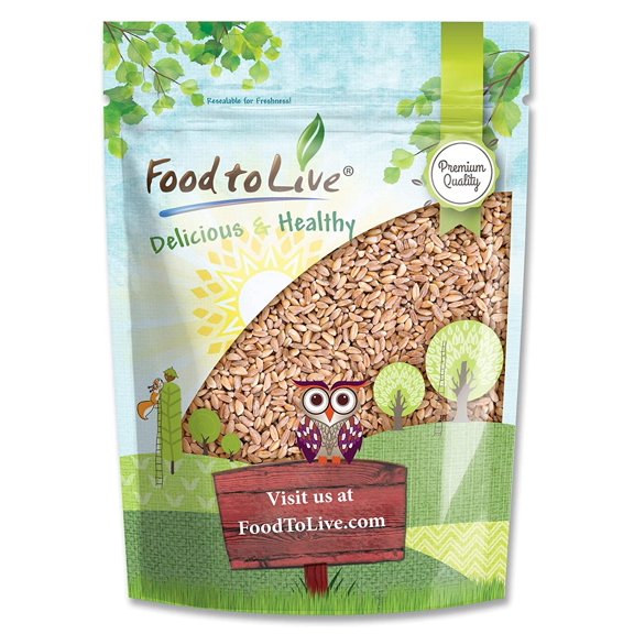 Italian Pearled Farro, 1 Pound — Raw, Vegan, Kosher — by Food to Live