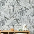 thumbnail image 5 of Tempaper Willow Grey Peel and Stick Wallpaper, 20.5" x 16.5', 5 of 6