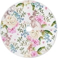 thumbnail image 1 of FMSHPON Lilac FlowersEaster Bunny Xmas Christmas Tree Skirt Stand Mat for Holiday Party Decoration Indoor Outdoor 36 inches, 1 of 6