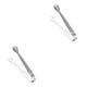 thumbnail image 1 of Bewildely Pinzas de azúcar de acero inoxidable, recogedor de cubitos de hielo portátil de mano, Bar de Hotel para el hogar, accesorios de herramientas Type2 NO2 Bewildely CBP049321, 1 of 6