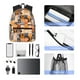 thumbnail image 4 of Disketp Cat Paws Mochila Ligera Clásica con Múltiples Bolsillos, Mochila Casual para Hombre y Mujer, Ideal para Escuela, Trabajo y Viajes, 4 of 6