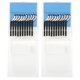 thumbnail image 3 of Cuchilla de corte Ticfox 20 Piezas Cabezal de corte de Repuesto para Raspar Hierro plástico PVC, 3 of 14