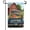 B, variant on XaaKee Small Garden Flags, Painted Style Dark Truck Spring Garden Flag, Double-Sided High-Quality White Linen Garden Flags, Porch Decoration, 12x18 Inch
