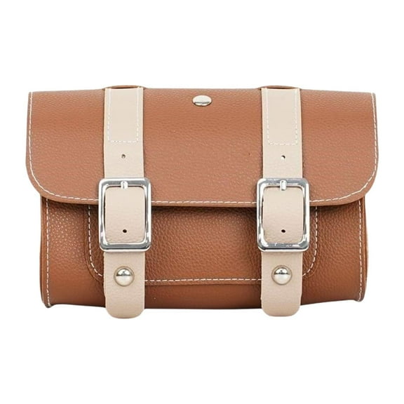 AMLESO Bike Frame Storage Bag Easy to Install Bike Pouch Cycling Rear Pouch Portable Bike Handlebar under Seat Bag