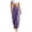Purple, variant on Women's Cotton Linen Lantern Pants Elastic Waist Baggy Harem Trousers Casual Summer Beach Vacation Lounge Wear Flowy Loose Fit Dark Green L