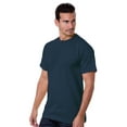 thumbnail image 2 of Bayside USA Made 100% T Navy, 2 of 2