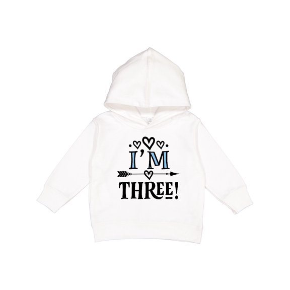 Inktastic 3rd Birthday 3 Year Old Arrow Toddler Hoodie
