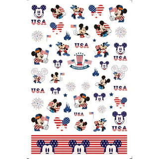 Mickey Mouse & Minnie Mouse Nail Stickers – Royal House Of Beauty