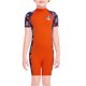 thumbnail image 1 of Buceo vela chico traje de neopreno cortos traje de baño manga corta pantalones de manga corta de un solo piezas de snorkel de snorkel para surfear nadar buceo naranja m Inevent OD003669-02, 1 of 7