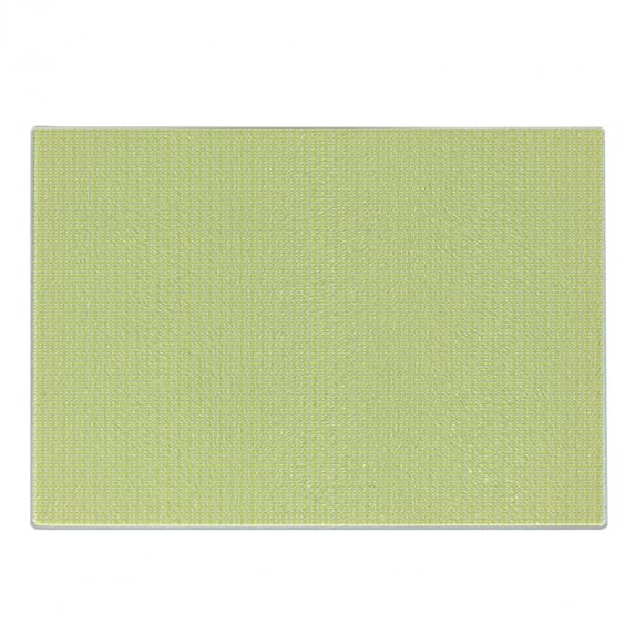 Floral Cutting Board, Minimal Continuous Pattern with Little Spring Petals Repetition, Decorative Tempered Glass Cutting and Serving Board, in 3 Sizes, by Ambesonne