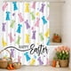 thumbnail image 5 of Cortina de Baño de Pascua, Sin Taladros, con 12 Ganchos, 5 of 6