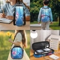 thumbnail image 3 of Pzuqiu Underwater Axolotl Kids Backpack 17 Inch School Backpack for Girls 4 piece Backpacks with Lunch Box Pencil Bag Water Bottle Holder Lightweight Bookbag for Middle School, 3 of 7