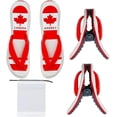 thumbnail image 1 of xianyou-4 Pcs Lounge Chairs Clips Slippers Towel Clip with a Drawstring Bag Oversized Towel Holder Clothes Pegs Beach Towel Clip for Beach Chairs Plastic Lounge Chair Towel Clips, 1 of 4