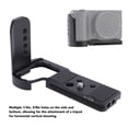 thumbnail image 3 of L Bracket Tripod Mount Plate, Anti Scratch Silicone Pads Wear Resistant Sturdy L Bracket Quick Release Plate  for ZV-E10II Camera, 3 of 7