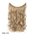 thumbnail image 2 of DPTALR Curly Hair Long Wig Fishing Line High Temperature Wire Hair Extension Piece, 2 of 2