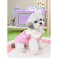 thumbnail image 1 of Valentine's Day Pet Clothes - Vest, Autumn And Winter, Suitable For Dogs & Cats - 23 Space Heart Print Coat, 1 of 5