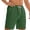 Army Green, variant on lcziwo Mens Swim Shorts Cotton Linen Knee Length Elastic Waist Hiking Shorts with Pockets Beach Travel Golf Drawstring Chino Short Army Green M