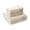 White #3, variant on Colour Lace Side 3 Piece Soft Absorbent Embroidered Gift Towel Bath Towel