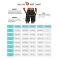 thumbnail image 7 of BALEAF Women's 7" Athletic Long Shorts High Waisted Running Bermuda Shorts with Pockets Black Large, 7 of 7