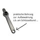 thumbnail image 4 of Bleed Key Radiators Ventilation Handle Stainless Steel Radiators Key Bleeder Heaters Suitable For, 4 of 5
