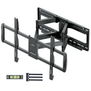 PERLESMITH Full Motion TV Mount Fits 50-90in with Swivel, Tilt, Articulating & Extend Max 800x400 mm, Holds up to 165 lbs