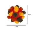 thumbnail image 1 of Bola De Snuffle Para Mascotas Pet Snuffle Ball Portable Creative Dog Interactivo Snuffle Ball Juguetes (Sunset) Ndcxsfigh Libre de BPA, 1 of 6